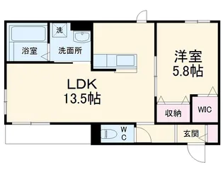 サンレガーロ久喜WEST Ⅱ【3階】の間取り