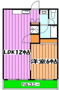 トマトハイツ【2階】の間取り