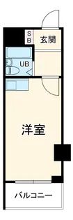 ライオンズマンション元住吉【1階】の間取り