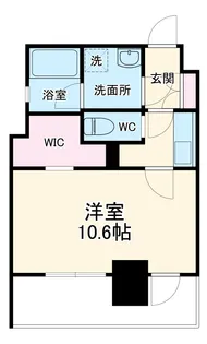 レジデンスSUN.K【10階】の間取り