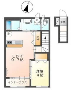 グランブレス日向【2階】の間取り