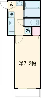 アルモ武蔵関【2階】の間取り