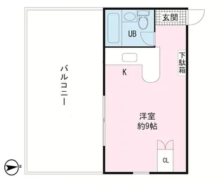 勝呂ビル【2階】の間取り