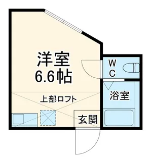 ユナイト戸塚アルベルティー【2階】の間取り