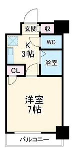 CALM TAIKOH BLD【203号室】の間取り