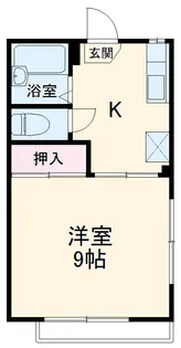 フォーセゾン【102号室】の間取り