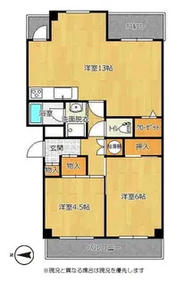 MYビレッジ【201号室】の間取り