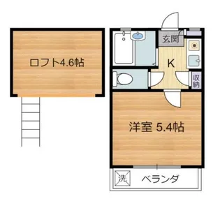 プリムローズ西荻【1階】の間取り