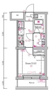 AZEST金町【3階】の間取り