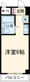 ソリッドリファイン二子玉川【2階】の間取り