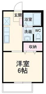 リバーヒルズ C棟【201号室】の間取り