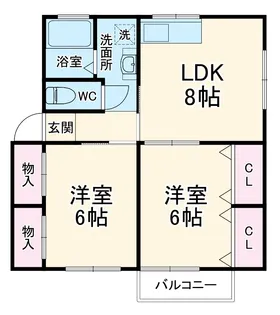 セキスイハイムエリーゼ【1階】の間取り