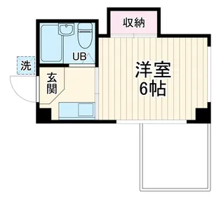 ハウステリア大野【201号室】の間取り