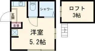 アーバンプレイスシャンゼリゼ【2階】の間取り
