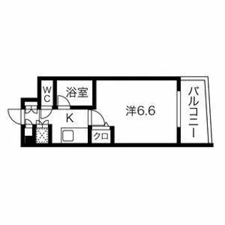 スパシエ八王子クレストタワー【13階】の間取り
