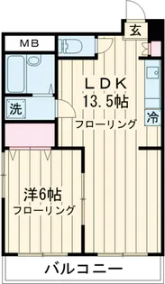 モアウィング【1階】の間取り