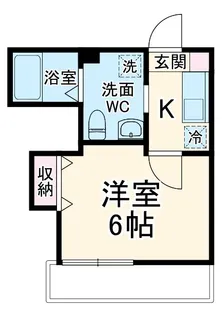 ウエストガーデン八木崎【3階】の間取り