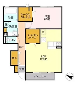フェリエ【1階】の間取り