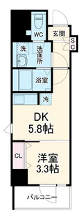 LiveCasa平塚【3階】の間取り