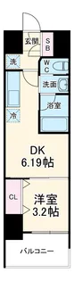 弁天町プライマリーワン【8階】の間取り