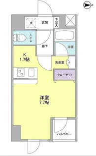 Monte Rosa【1階】の間取り