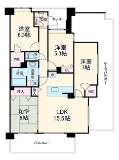 マ・トール熊谷パークテラス【0004615号室】の間取り