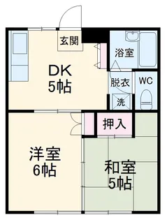 ベルシオン2【0103号室】の間取り