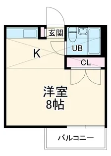b’CASA京成臼井re−born【1階】の間取り