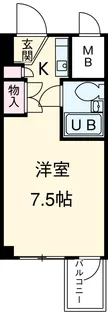 サンセット八事【4階】の間取り