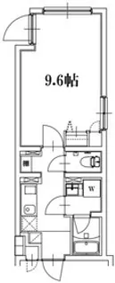 Bark Lane武蔵小山Ⅱ【1階】の間取り