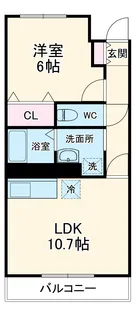 スカイスクエア【3階】の間取り