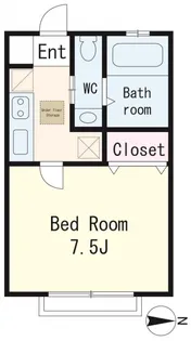 モデラート【1階】の間取り