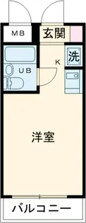 パレドール高砂Ⅰ【4階】の間取り