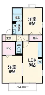 ソレアード【2階】の間取り