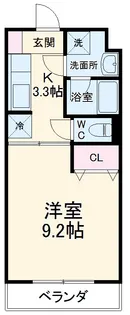セゾンやまとⅡ【301号室】の間取り