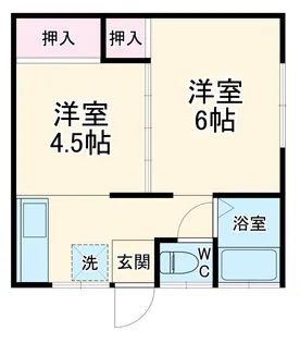 浦賀レジデンス【205号室】の間取り