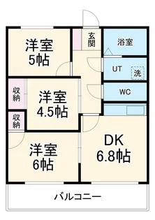 オレンジハイツ【2階】の間取り