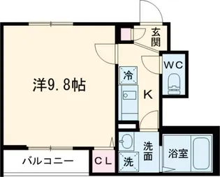 リブリ・吉祥寺【1階】の間取り