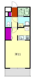 ジ・アパートメントIKEGAMI【303号室】の間取り