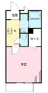 ヴェルデ・フォンターナ【2階】の間取り