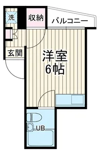 シティボックス宮崎台【1階】の間取り