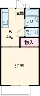 ファンタジーハイツ【103号室】の間取り