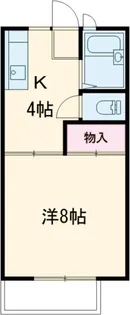 ファンタジーハイツ【203号室】の間取り