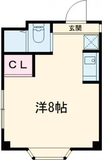 プレスクラブマンション【201号室】の間取り