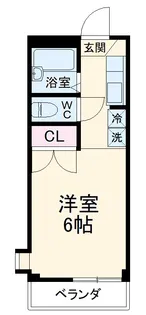 アローズ梶ヶ谷【1階】の間取り