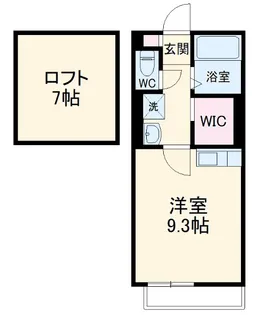 Fourseasons春【2階】の間取り