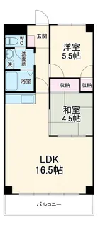 プライムローズ【4階】の間取り