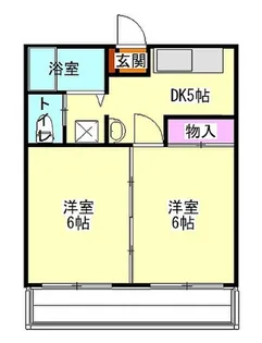 塚田ハイツ【3階】の間取り
