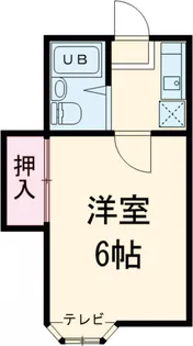 昭和コーポ【102号室】の間取り