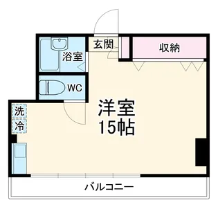 メゾン・ド・ヴィレ 鷺沼【1階】の間取り
